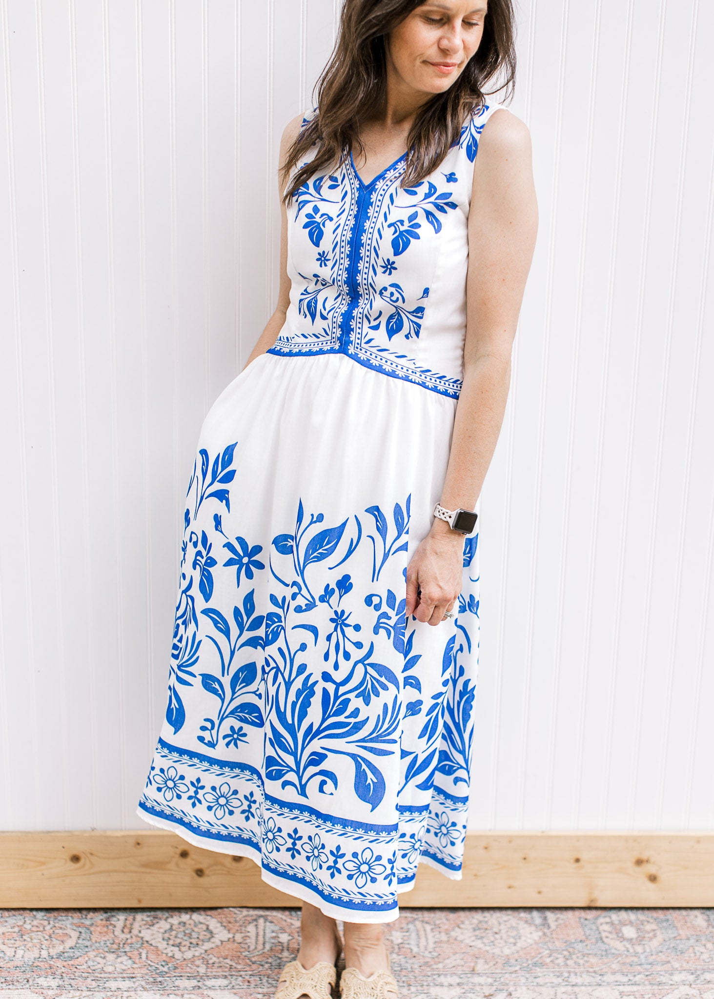 blue china pattern dress Porcelain How to Field Judge Size XL gardenwedding Jacket Size:50