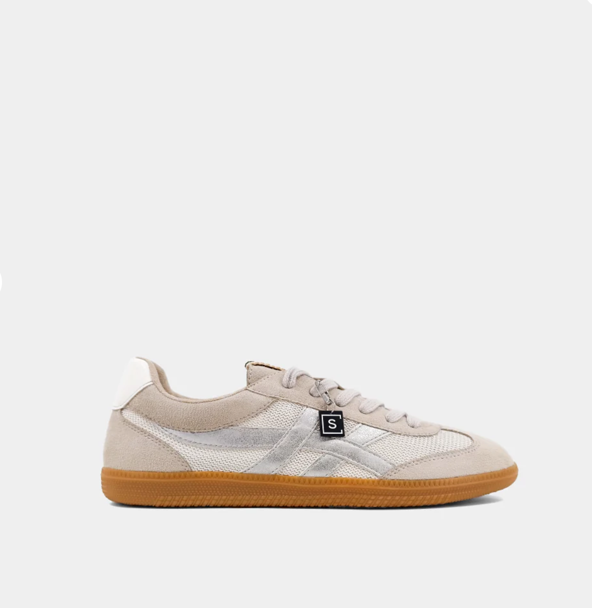ShuShop Sasha Sneaker in Silver