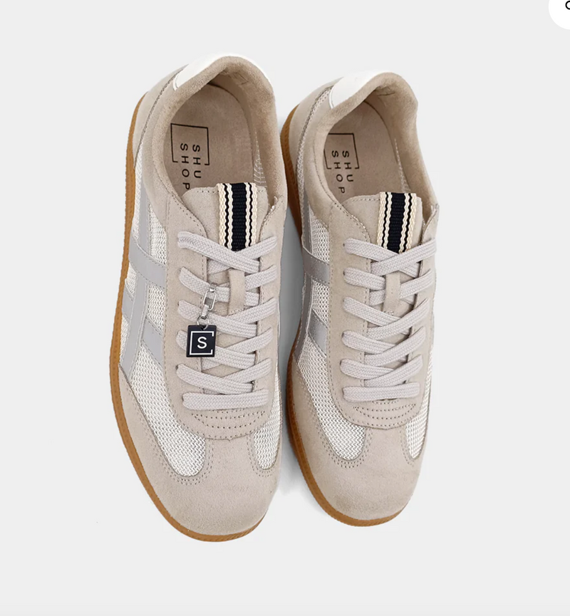 ShuShop Sasha Sneaker in Silver