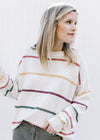 X Autumn Stripe Sweater