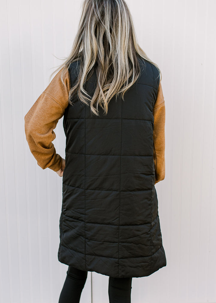 Black Puffer Vest