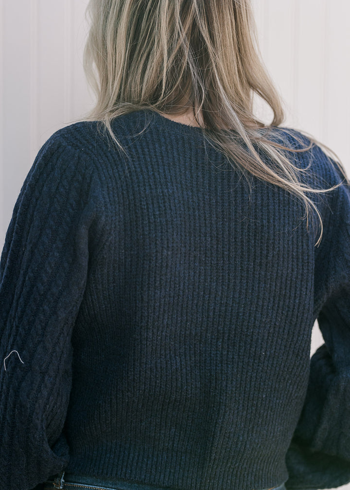 Blue Bows Sweater