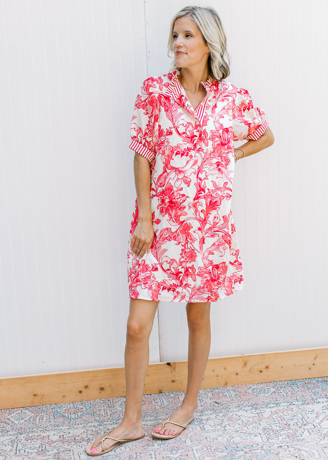 Bold Pattern Dress