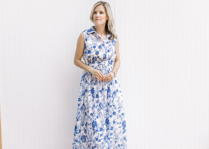China Blue Dress