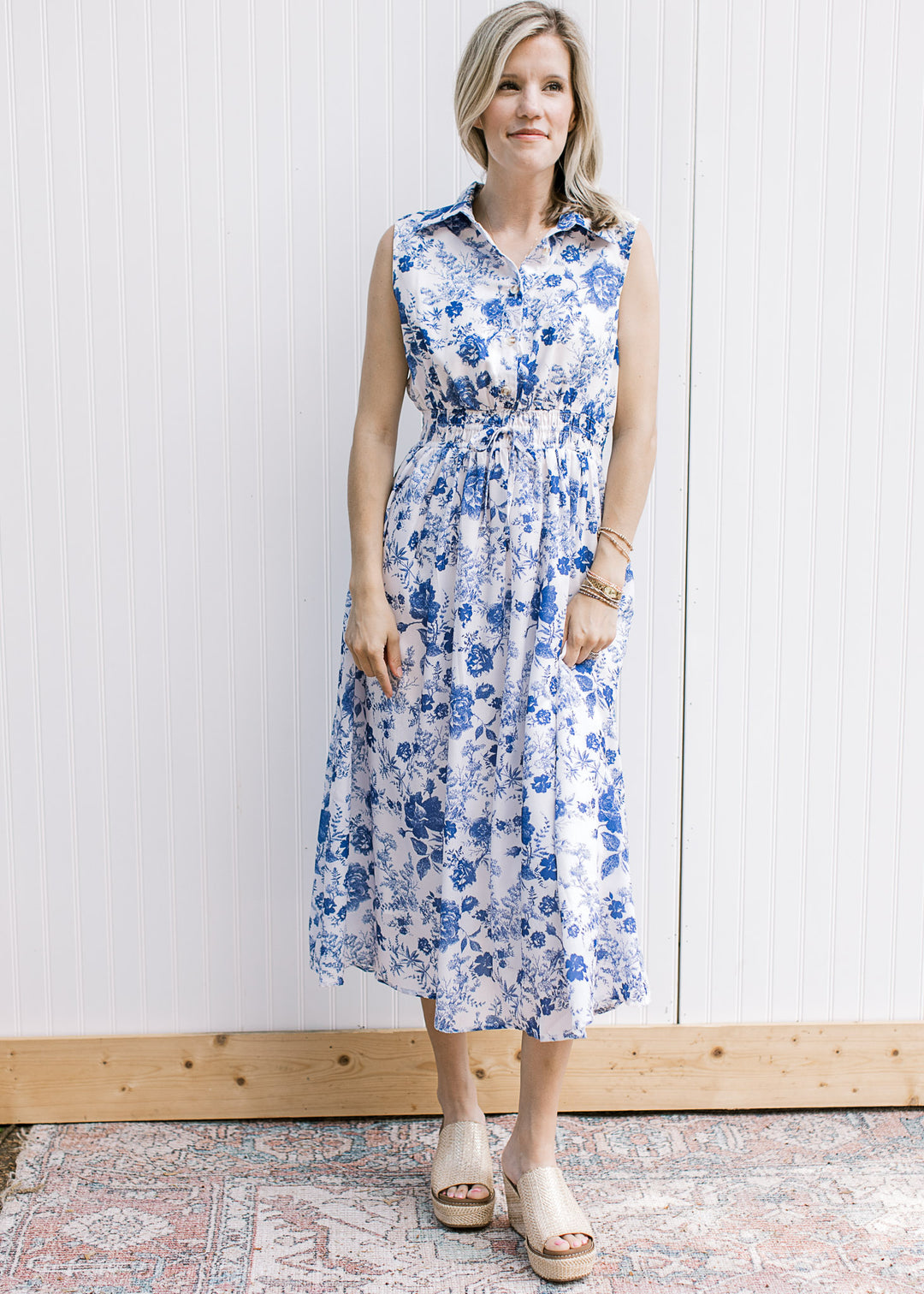 China Blue Dress