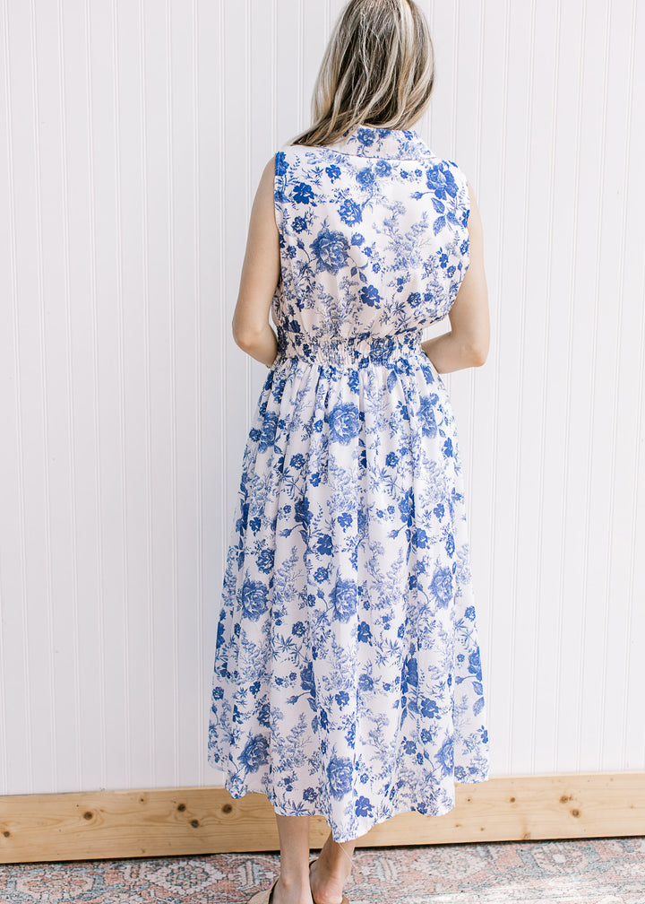 China Blue Dress