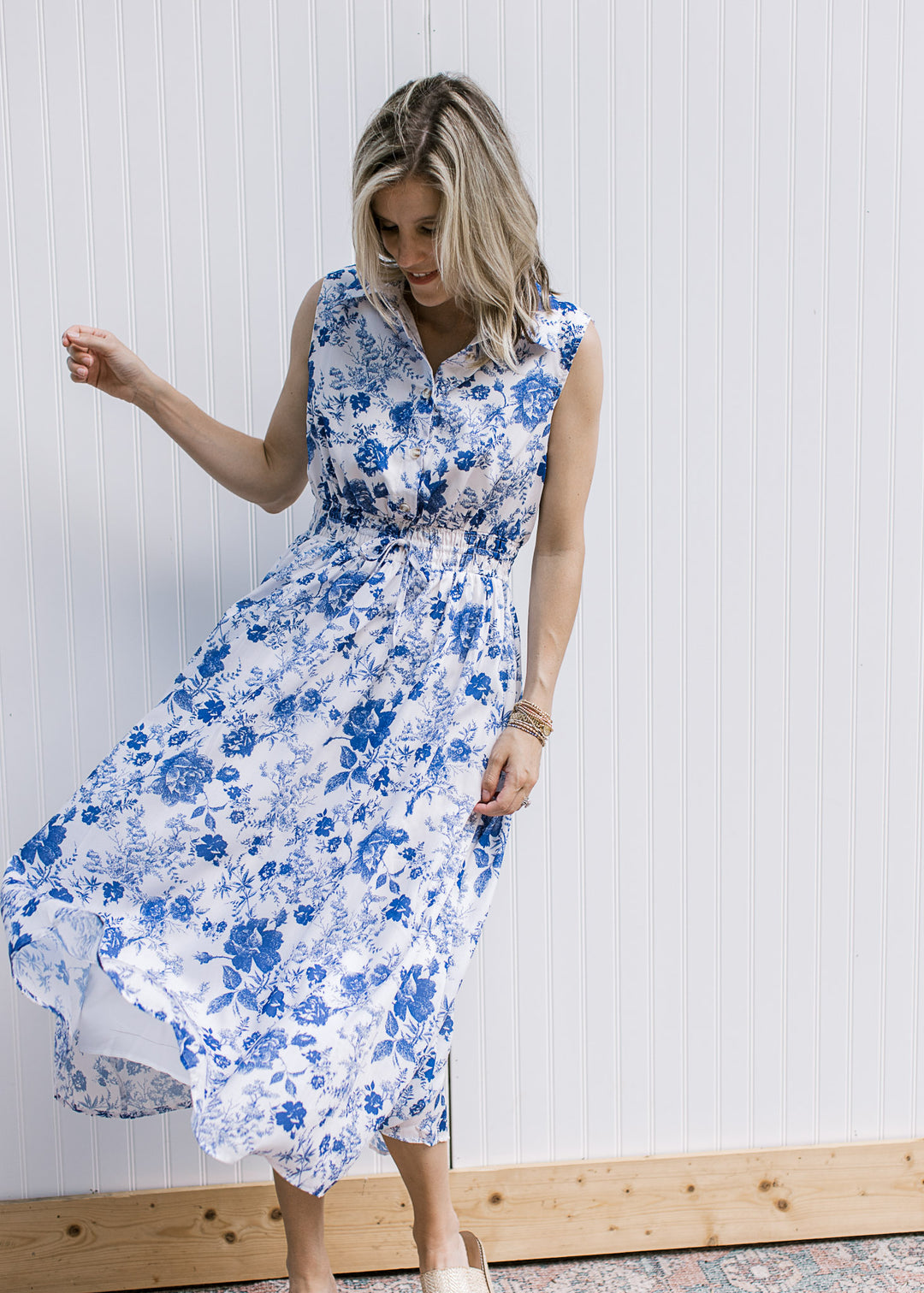 China Blue Dress