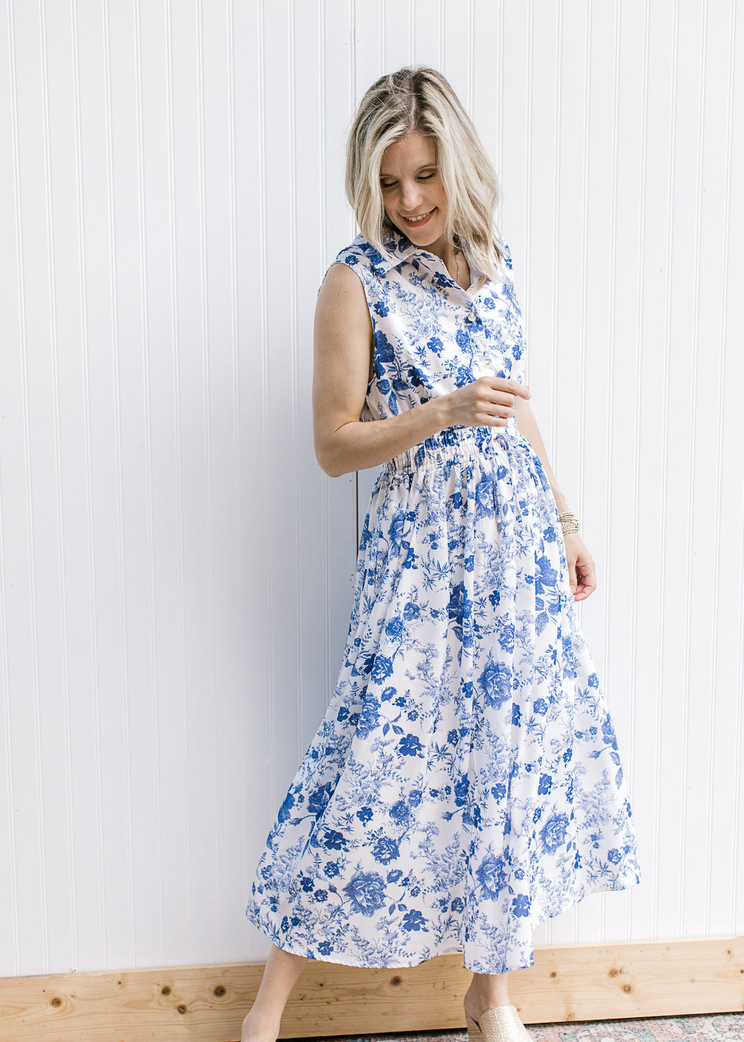 China Blue Dress