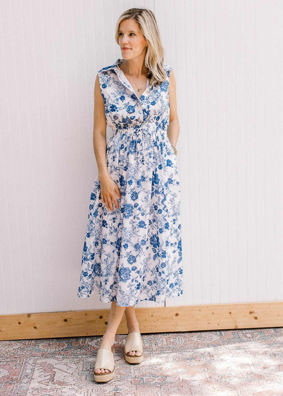 China Blue Dress