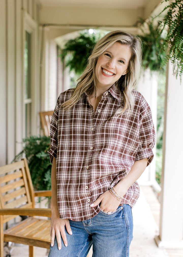 Classic Plaid Top