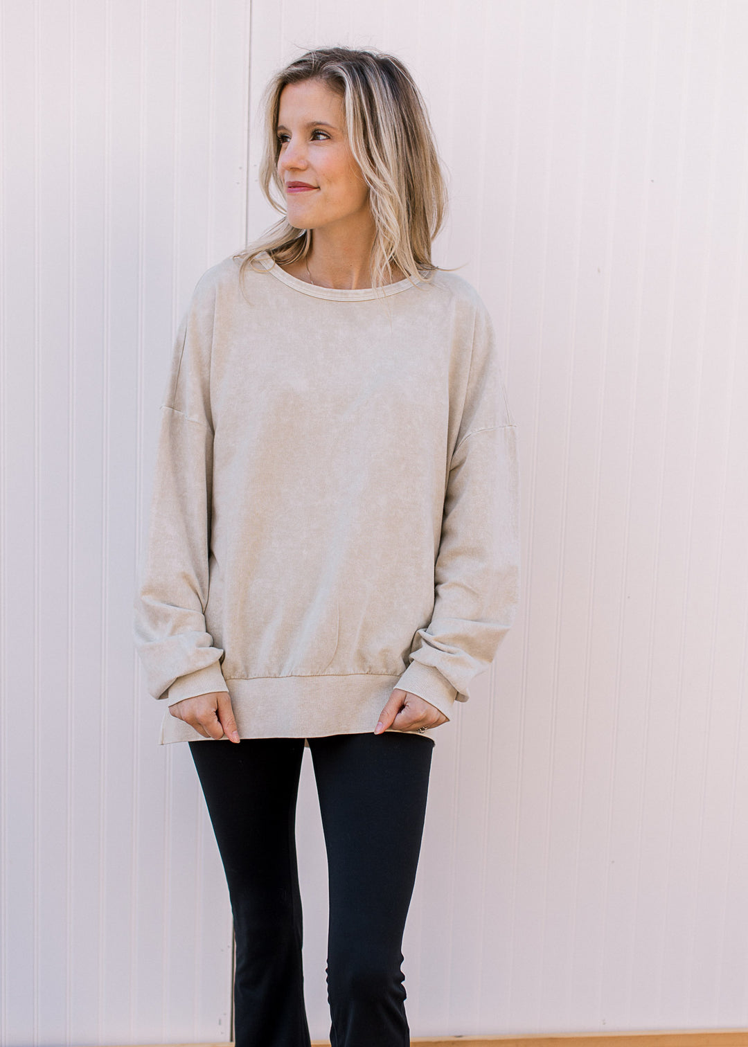 Cream Sweatshirt