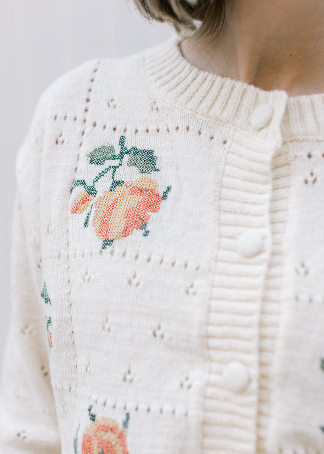 Cross Stitch Cardigan