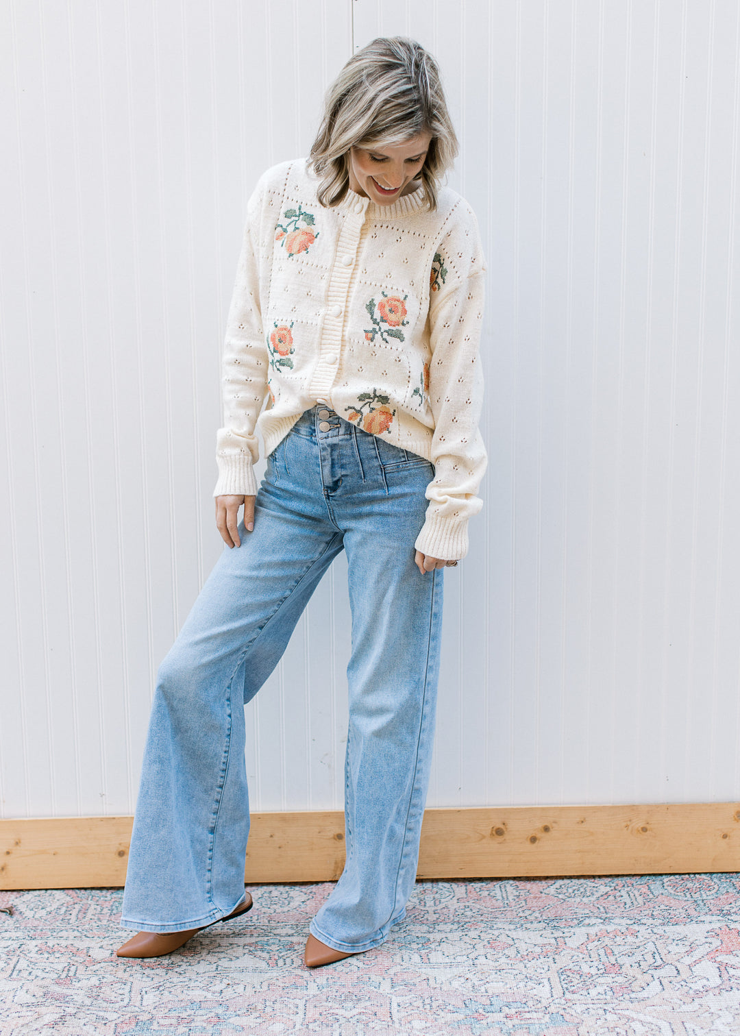 Cross Stitch Cardigan