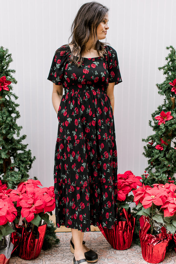 The Darci in Scarlett Bloom Dress