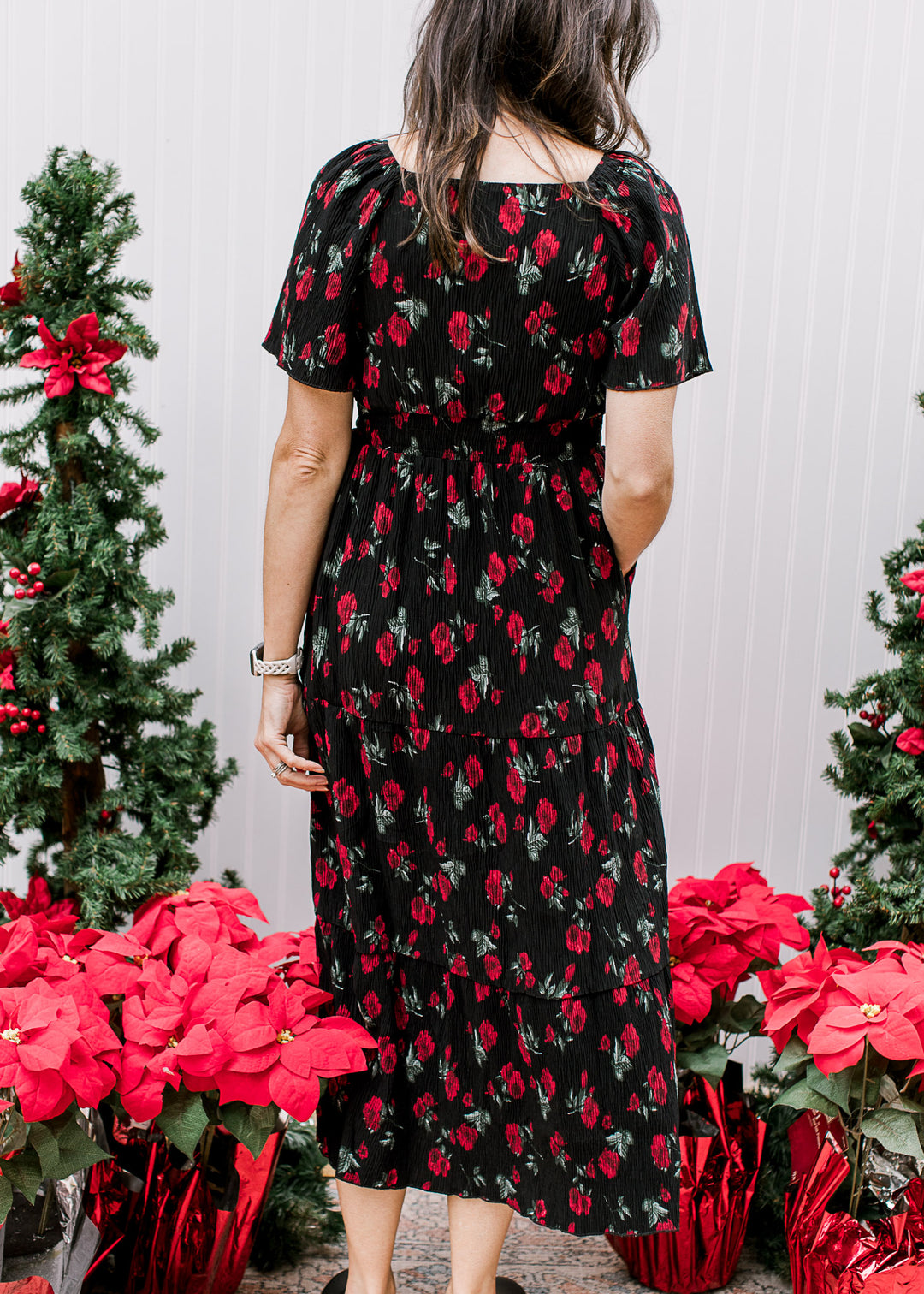 The Darci in Scarlett Bloom Dress