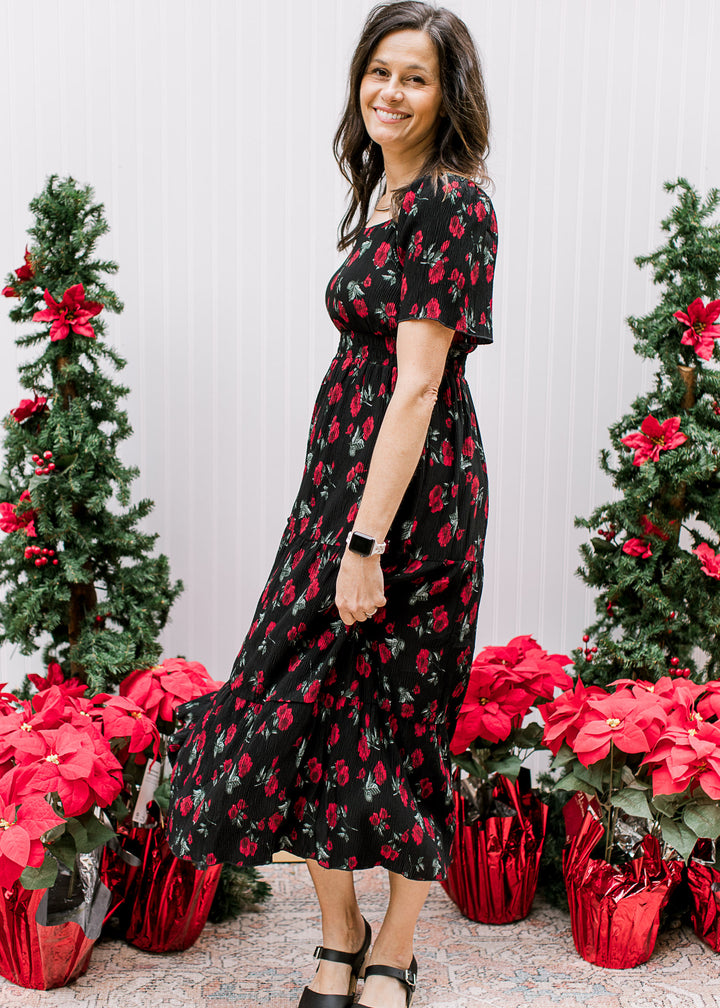 The Darci in Scarlett Bloom Dress