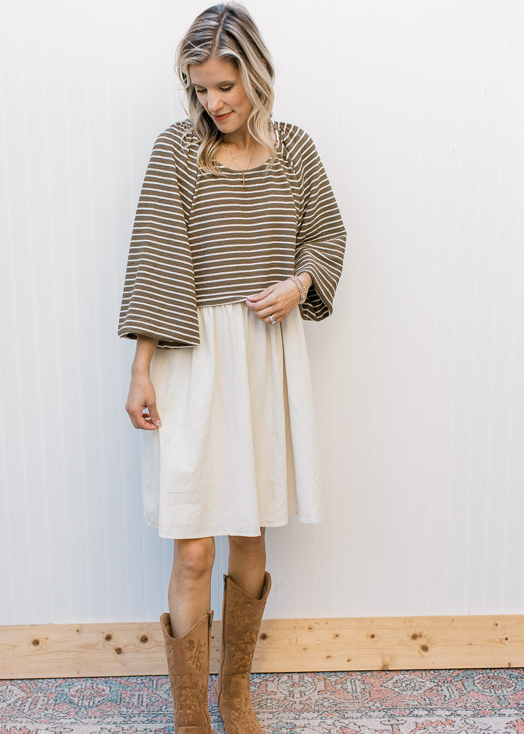 Dawn Sweater Layer Dress - Epiphany Boutique Medium Dawn Sweater Layer Dress - Epiphany Boutique Medium