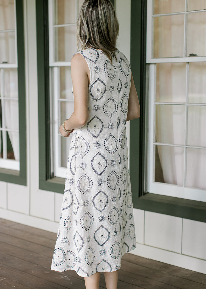 Diamond Embroidered Dress