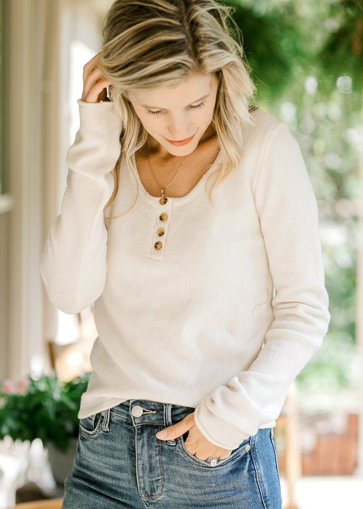 Dreamy Cream Sweater