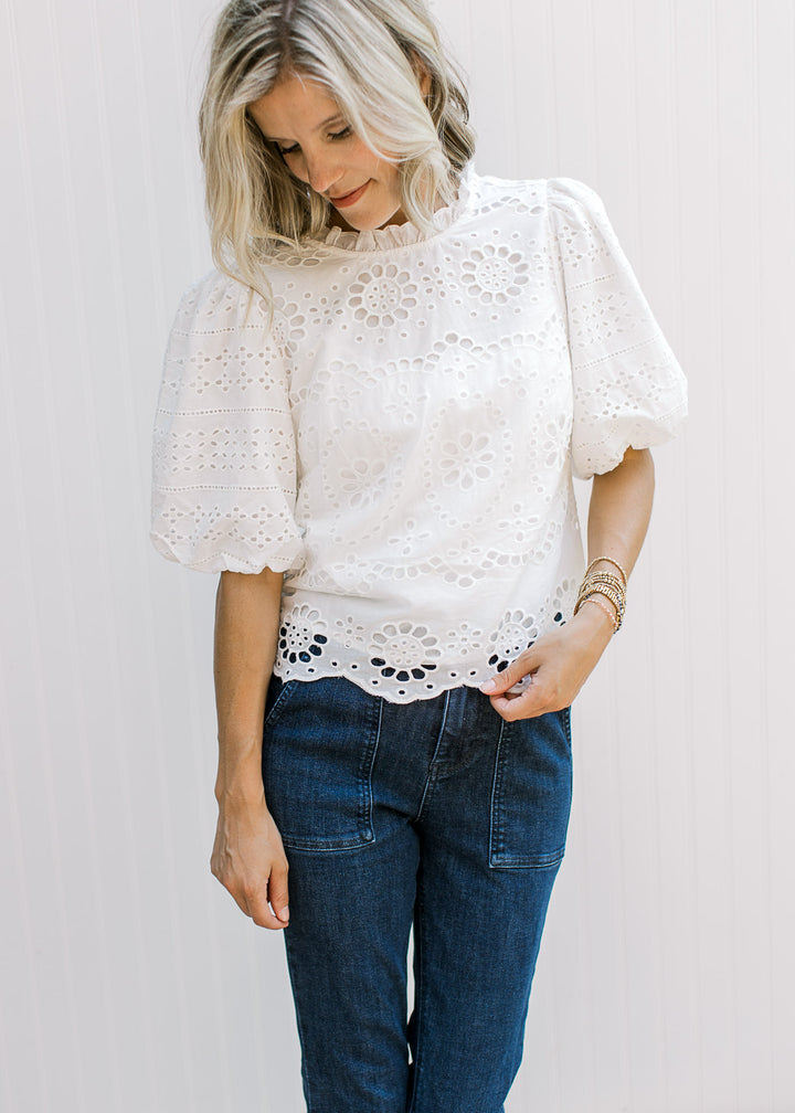 Elegant Lace Top