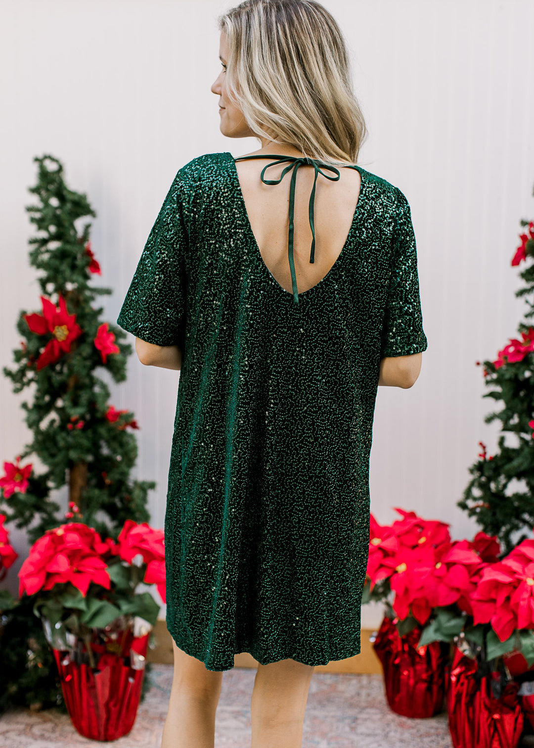 Emerald Sparkle Dress