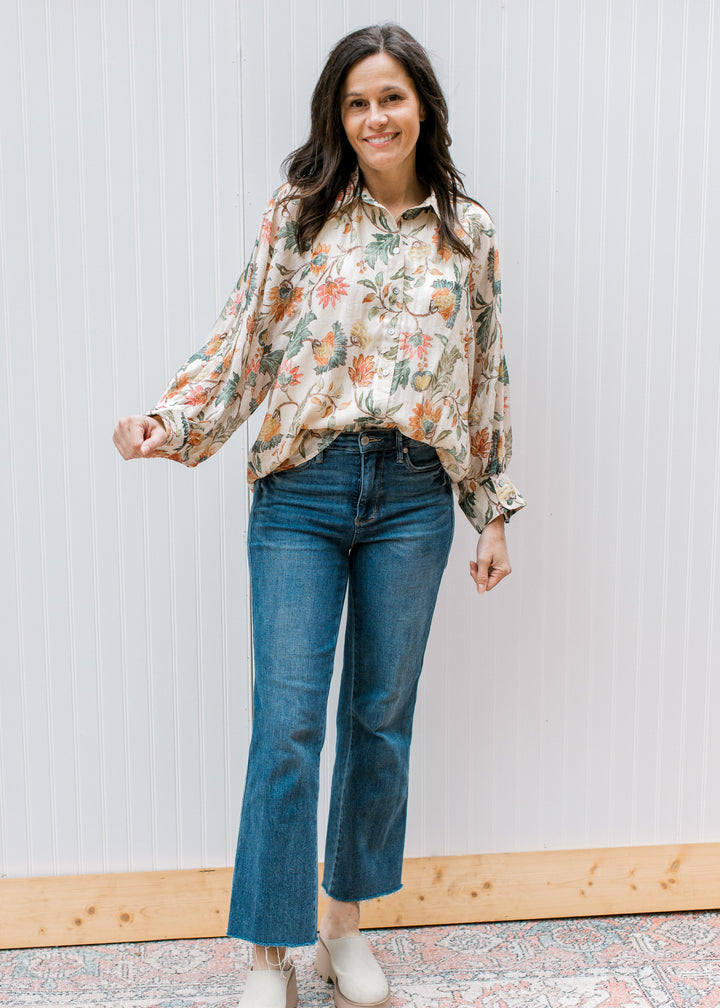 Fall Flowers Top