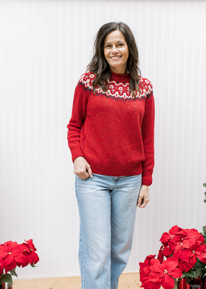 Festive Fair Isle Sweater