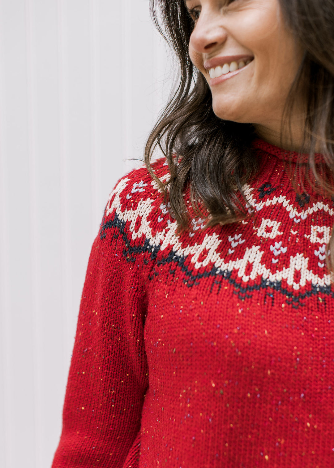 Festive Fair Isle Sweater