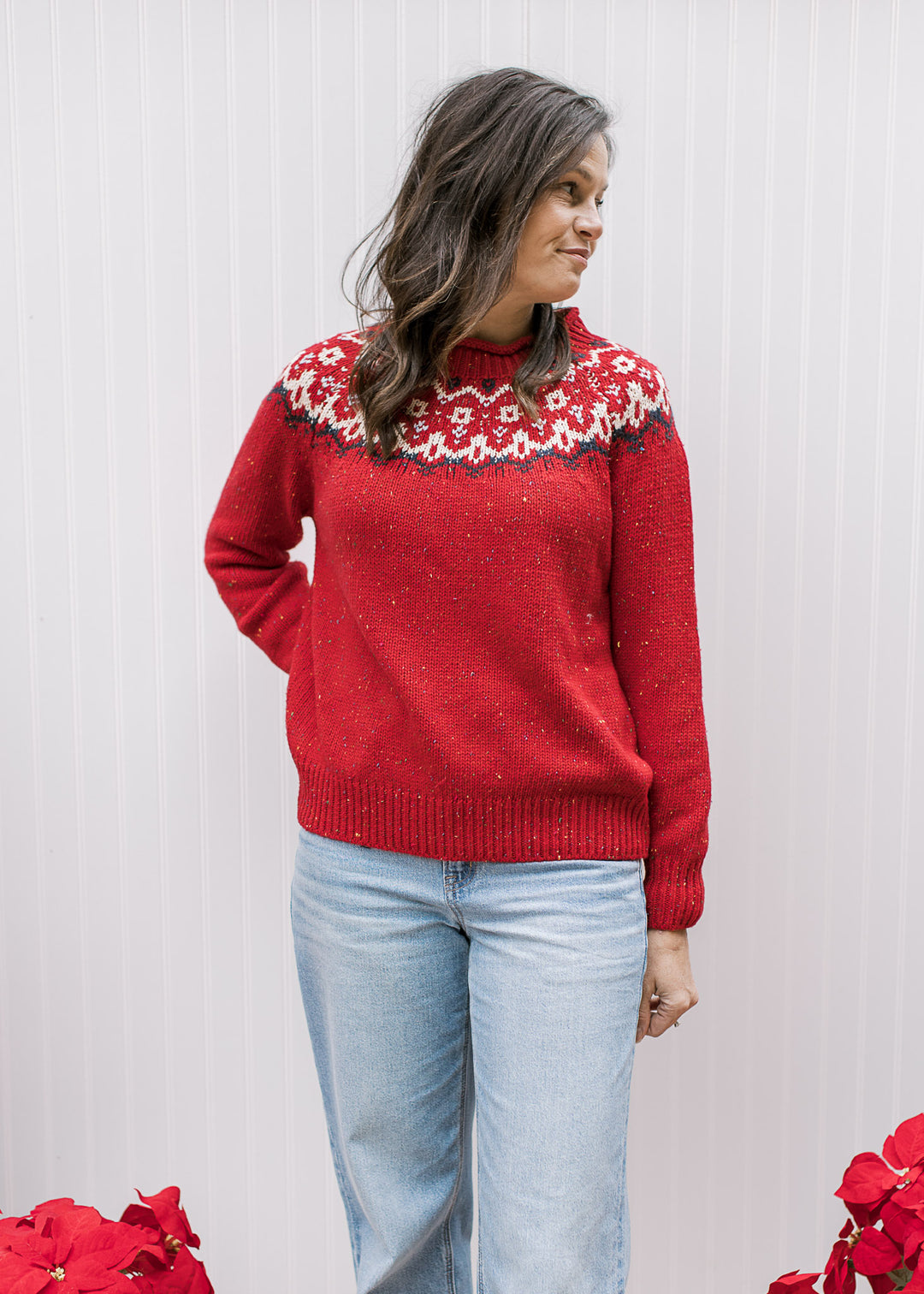 Festive Fair Isle Sweater
