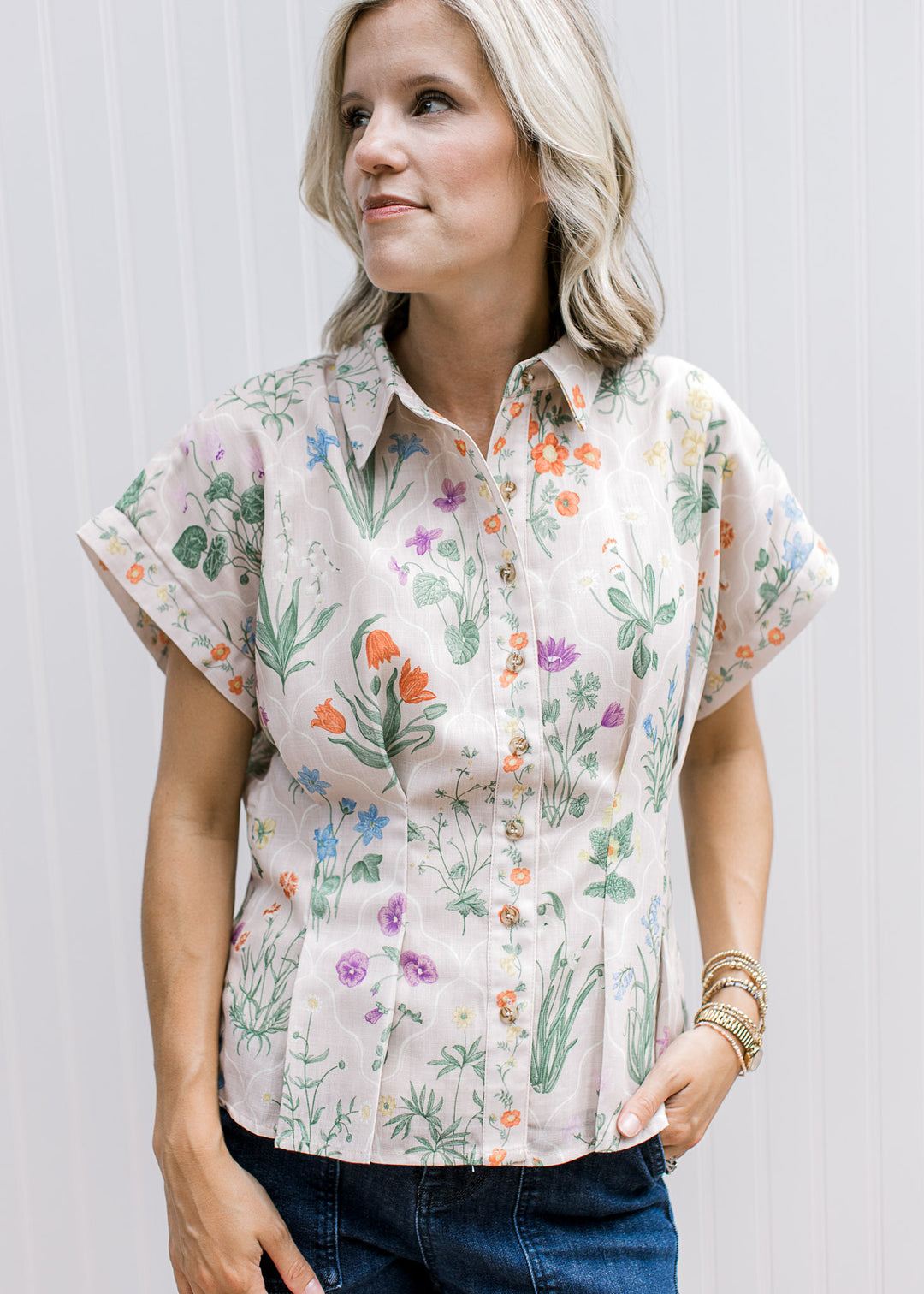 Floral Spring Top