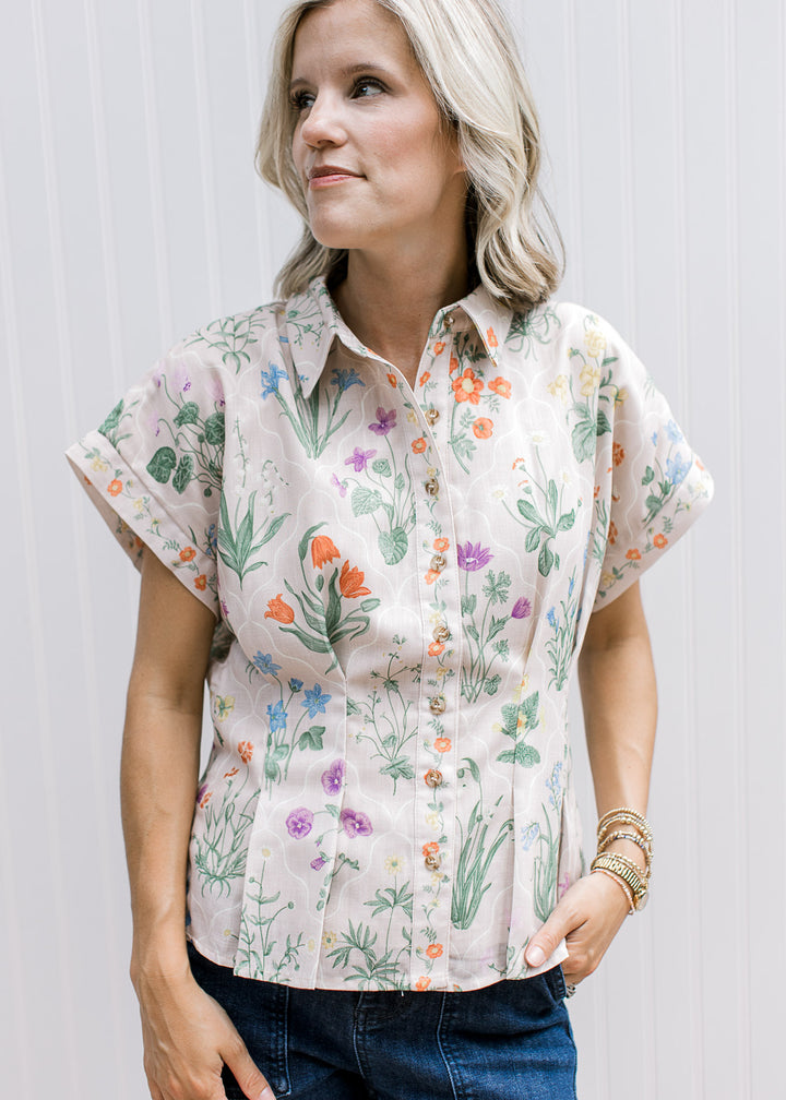 Floral Spring Top