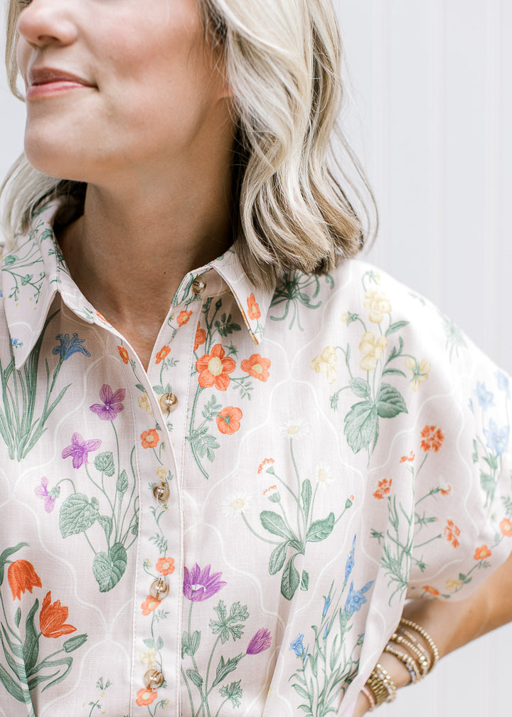 Floral Spring Top