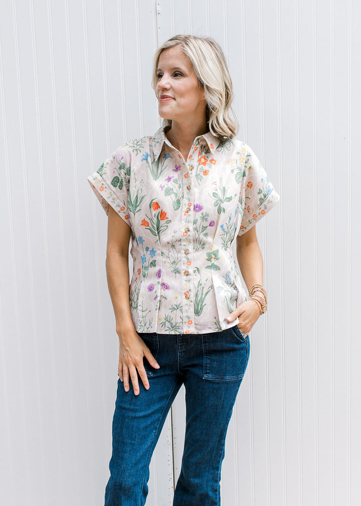 Floral Spring Top