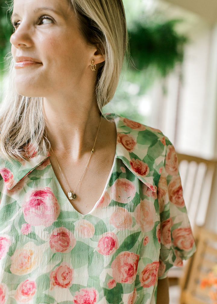Glowing Roses Dress