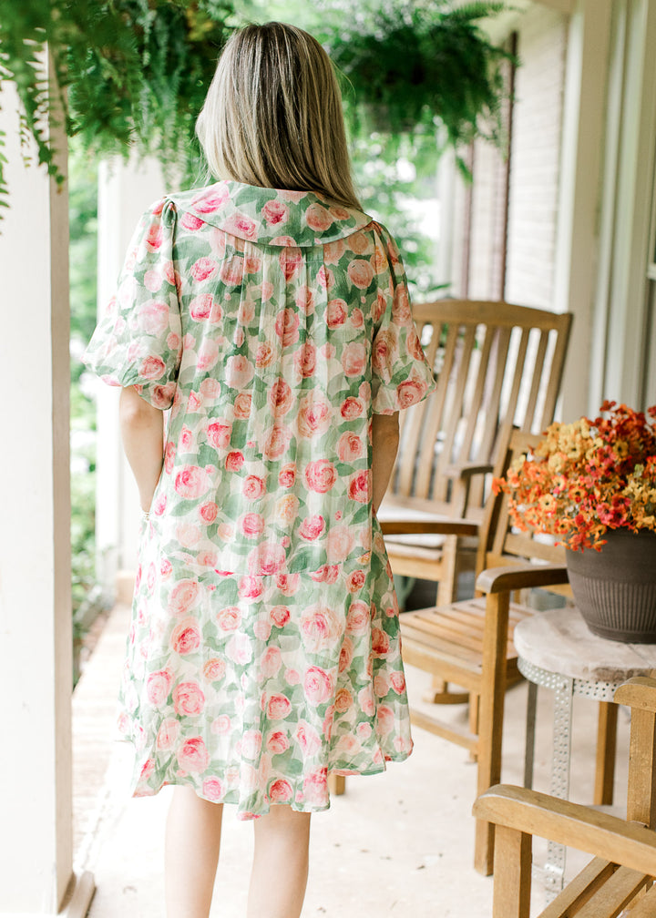 Glowing Roses Dress