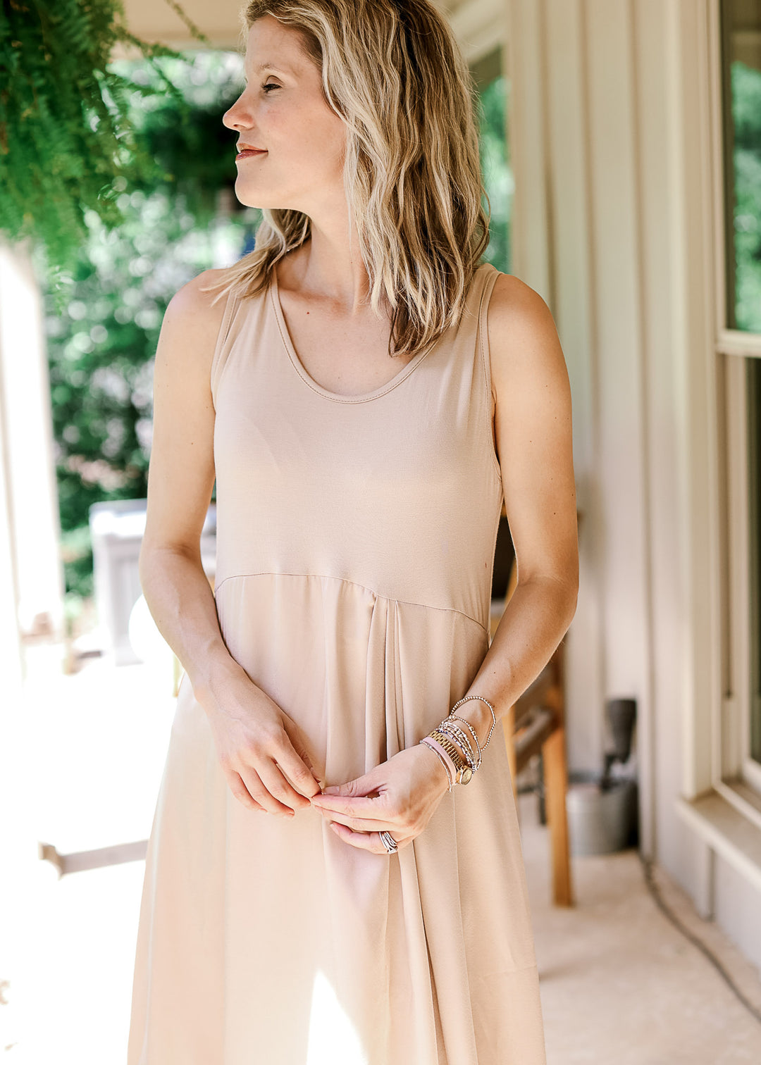 Gold Layering Dress