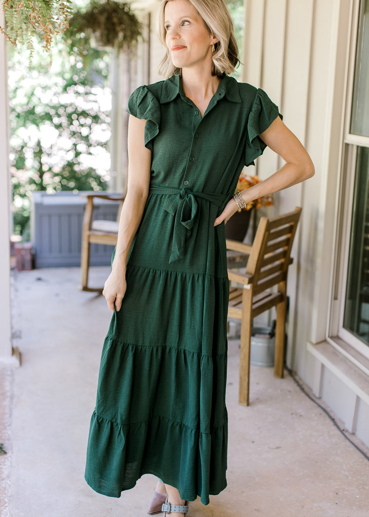 Goldie Dress in Shamrock Dress