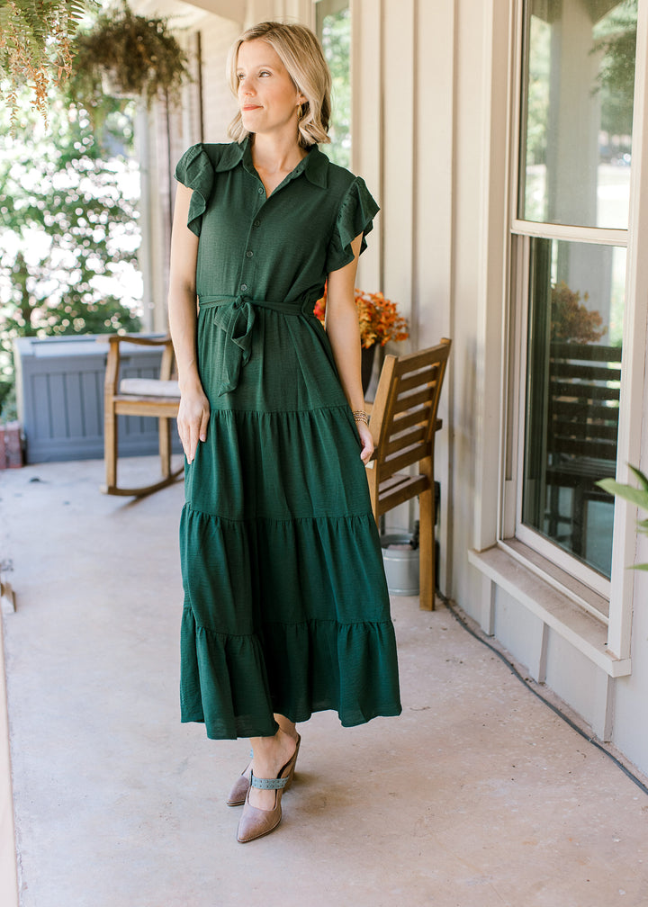 Goldie Dress in Shamrock Dress