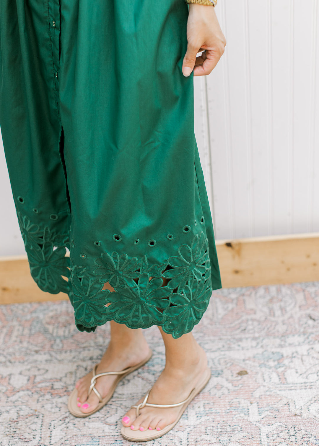 Gracelyn Green Dress