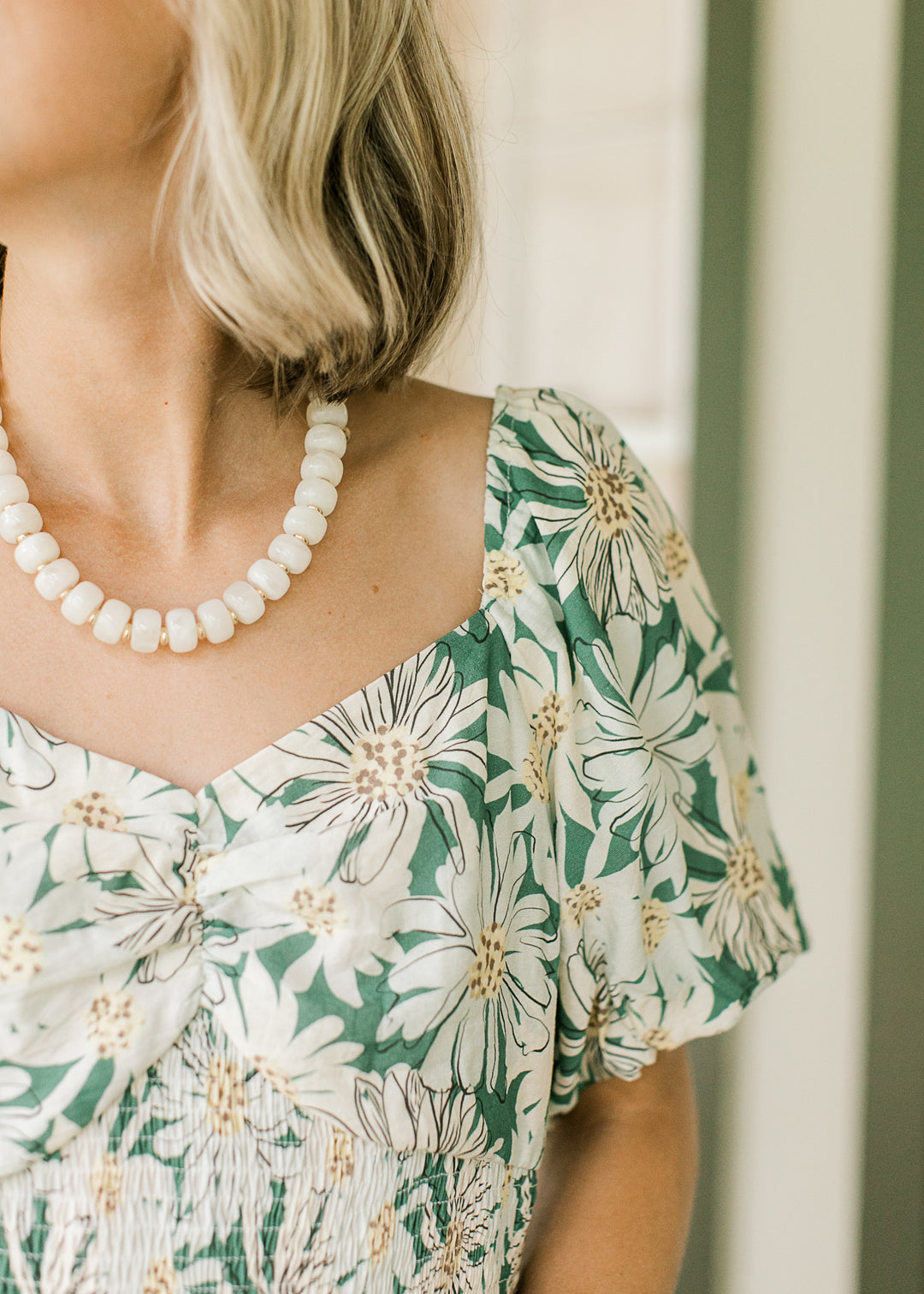 Green Daisy Dress