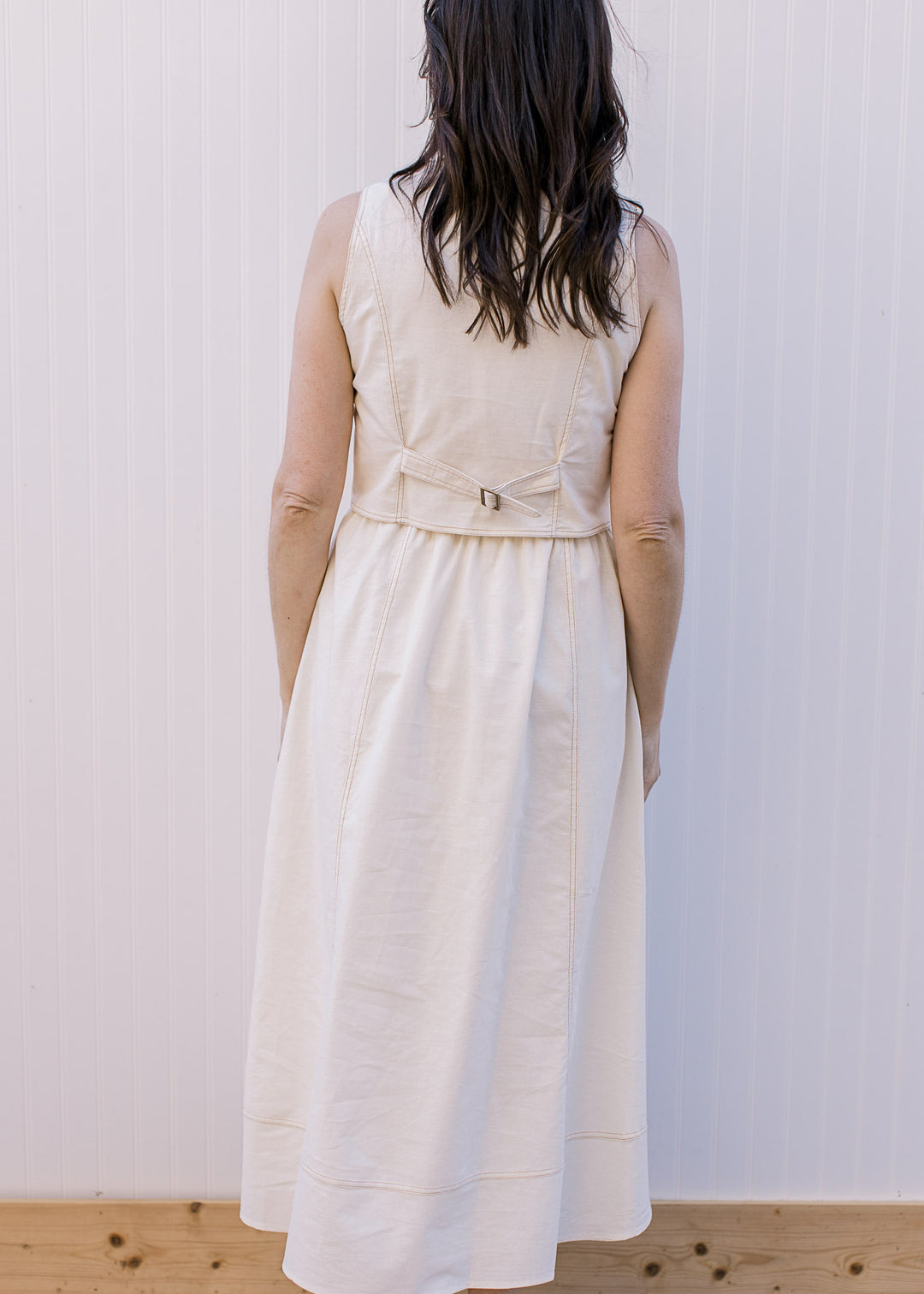 cream layered dress Vintage Yellow and Cream Layered Tulle Ruffle Dress