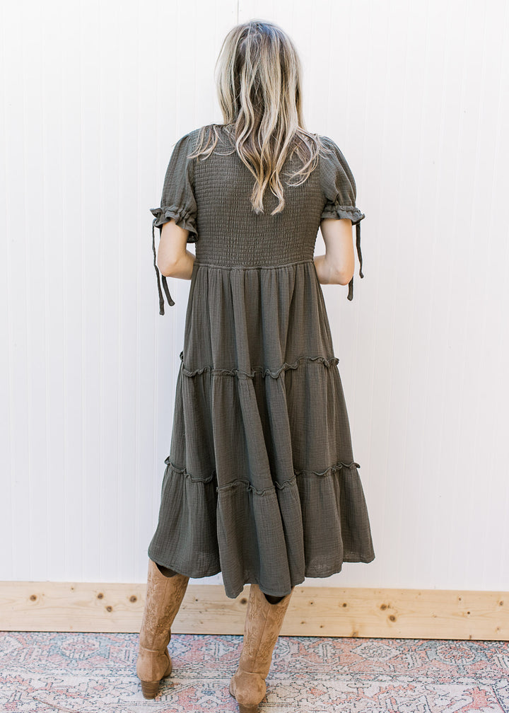 Merritt Gray Smocked Dress