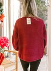 Muted Red Sweater