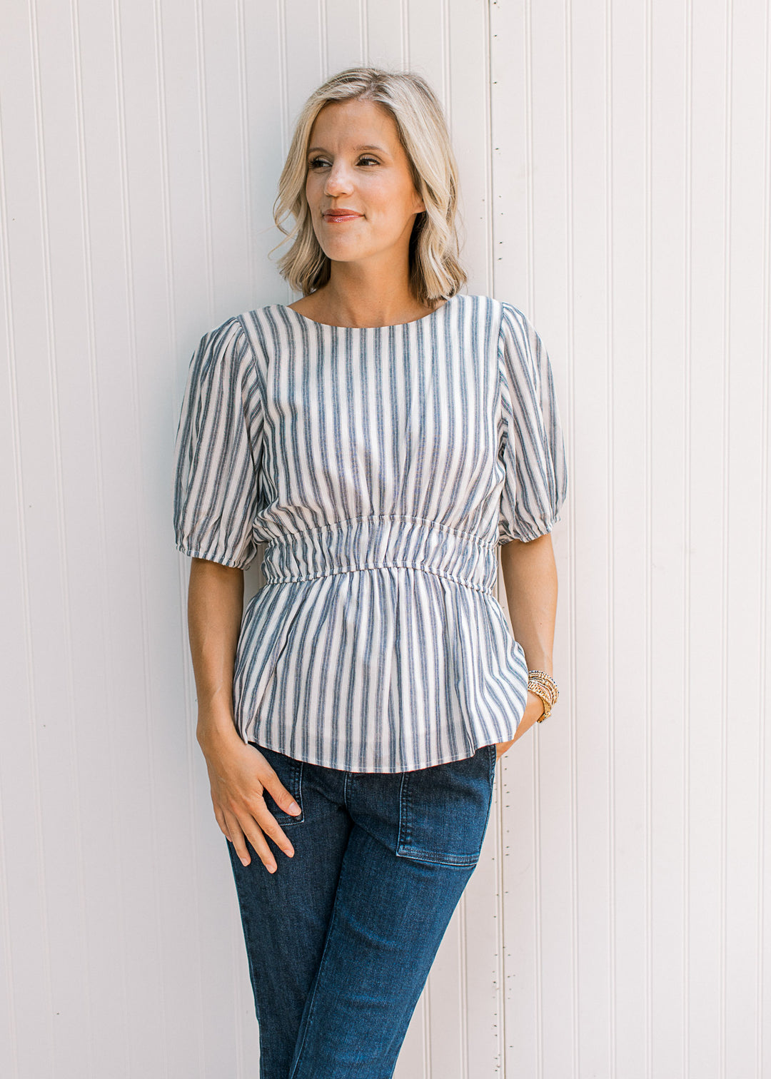 Nautical Stripes Top