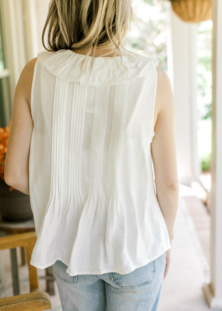 Off White Pleats Top