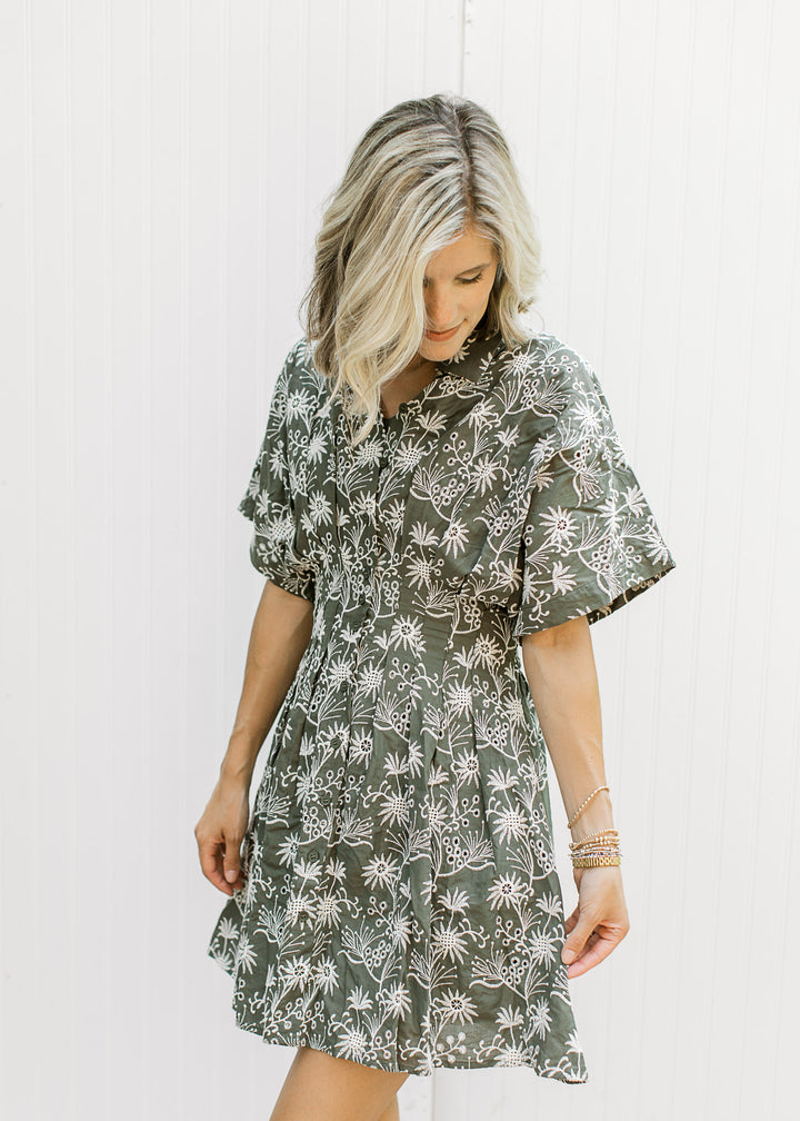 Olivia Embroidered Dress
