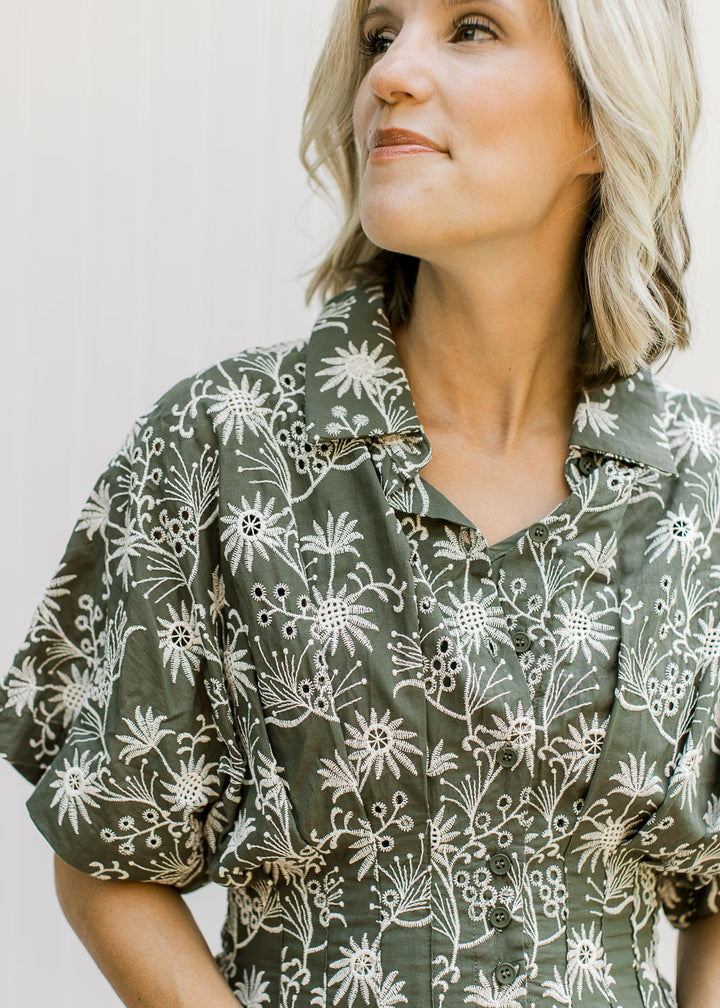 Olivia Embroidered Dress