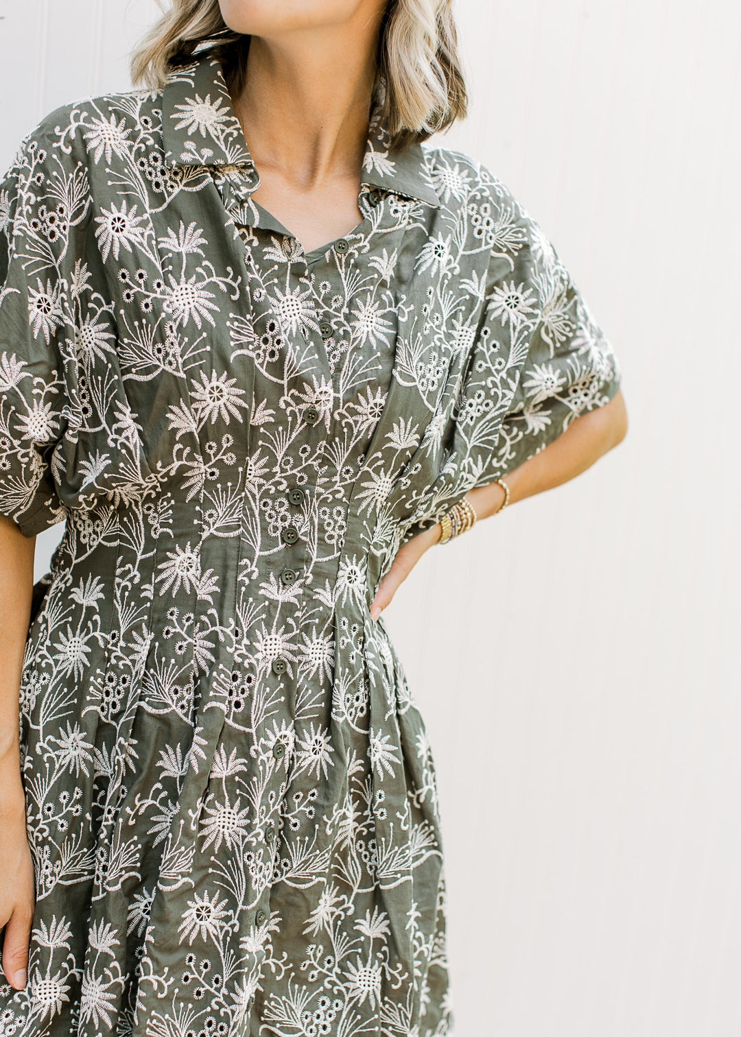 Olivia Embroidered Dress