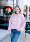 Pink Bows Sweater B