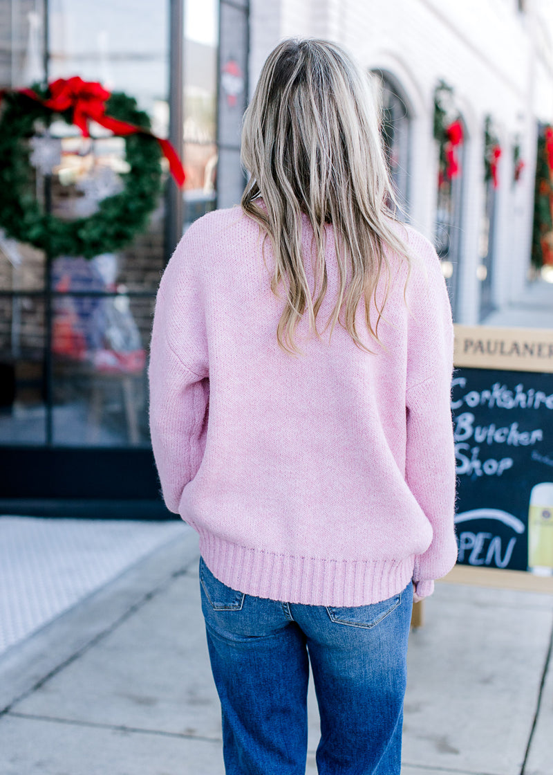 Pink Bows Sweater B